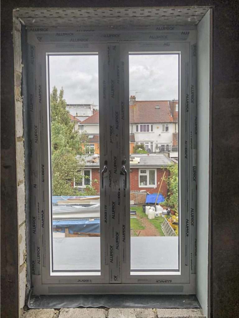 5. Casement window - fire escape hinges (open to 90 degrees)